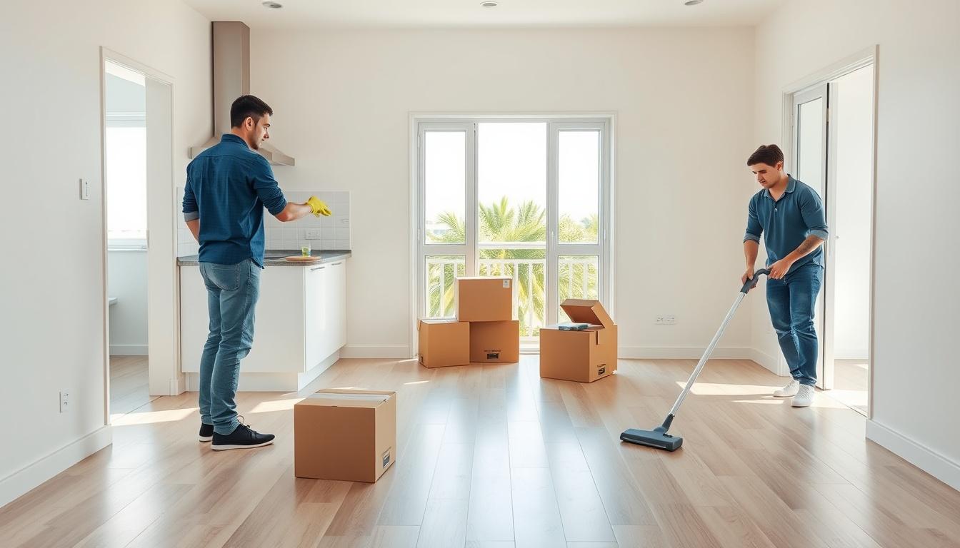 Cleaning for a smoother handover